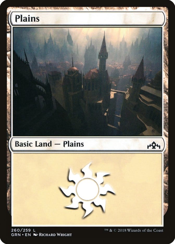 Plains (260) [Guilds of Ravnica] Magic: The Gathering
