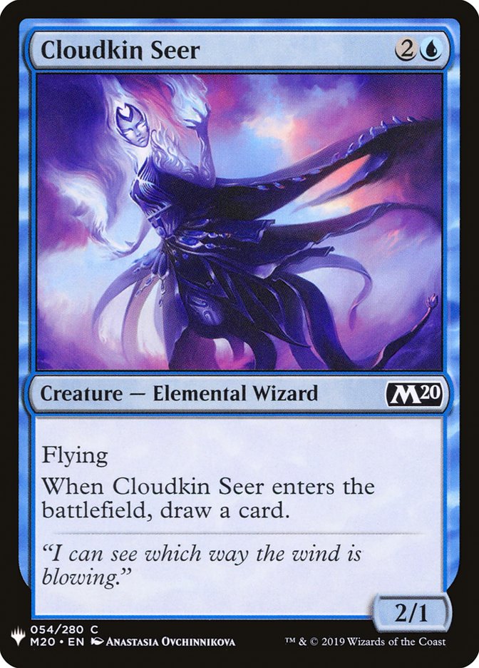Cloudkin Seer [Mystery Booster] Magic: The Gathering