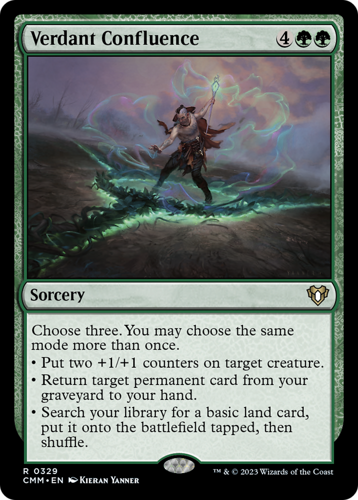 Verdant Confluence [Commander Masters] Magic: The Gathering