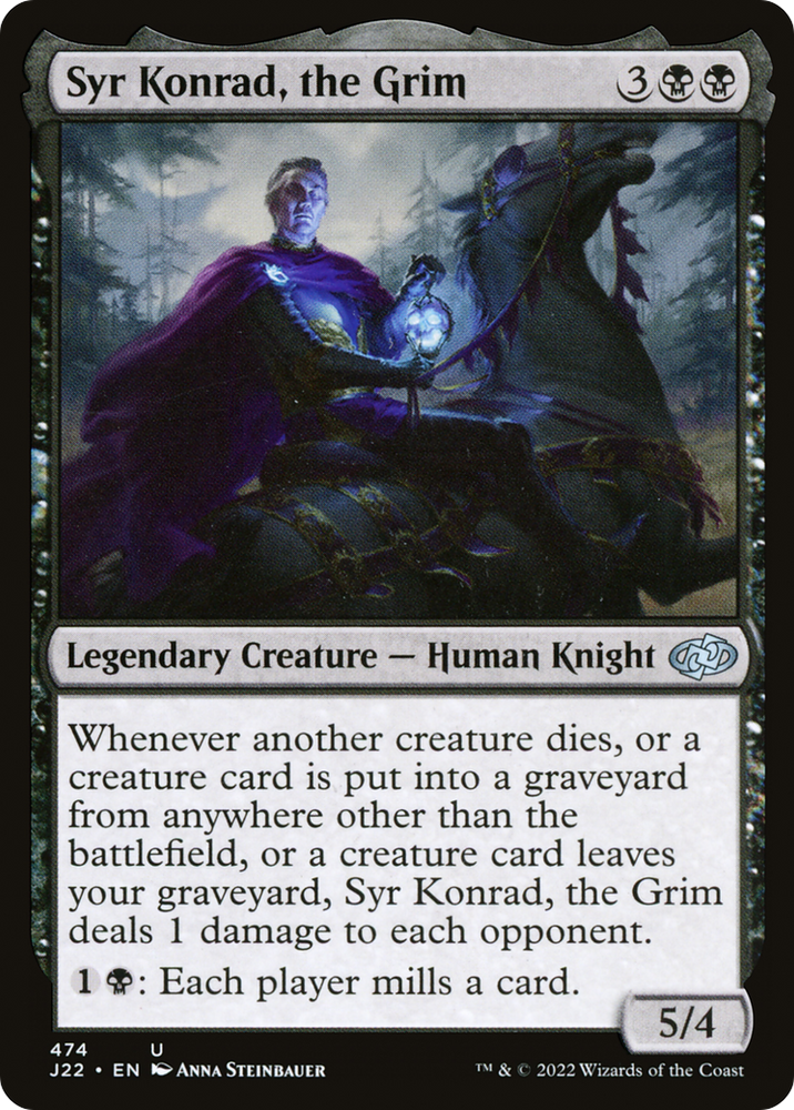 Syr Konrad, the Grim [Jumpstart 2022] Magic: The Gathering