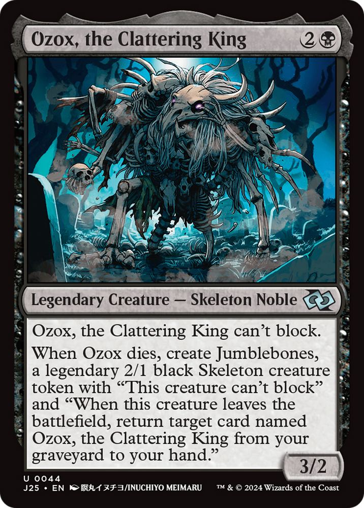 Ozox, the Clattering King (Anime) [Foundations Jumpstart] Magic: The Gathering