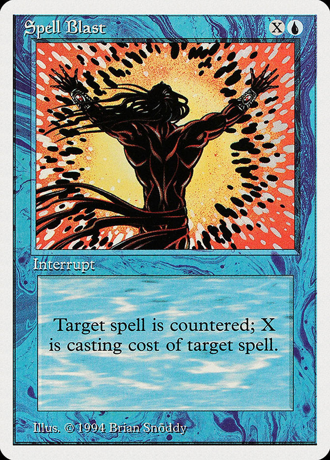 Spell Blast [Summer Magic / Edgar] Magic: The Gathering