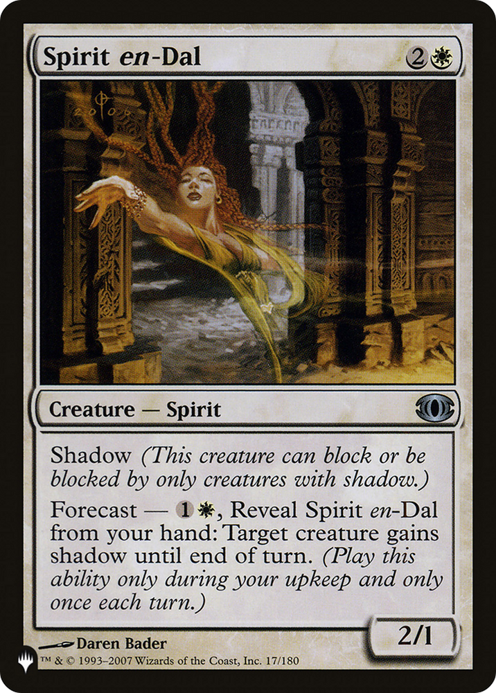 Spirit en-Dal [The List] Magic: The Gathering