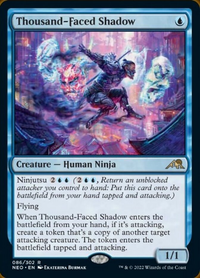 Thousand-Faced Shadow [Kamigawa: Neon Dynasty] Magic: The Gathering