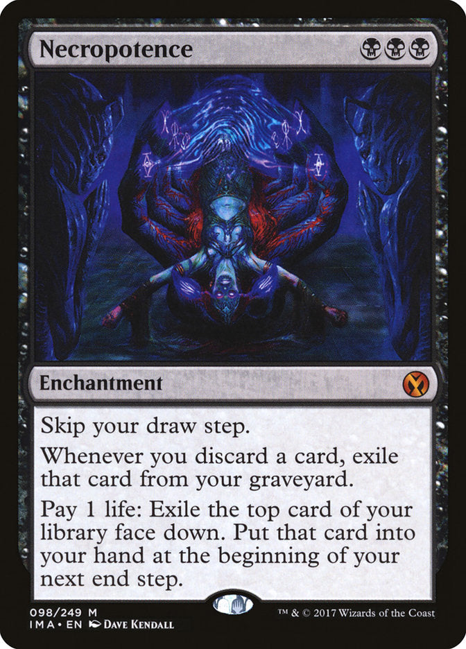 Necropotence [Iconic Masters] Magic: The Gathering