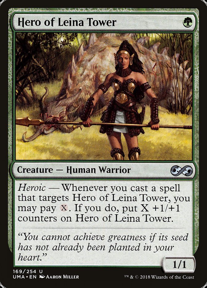 Hero of Leina Tower [Ultimate Masters] Magic: The Gathering