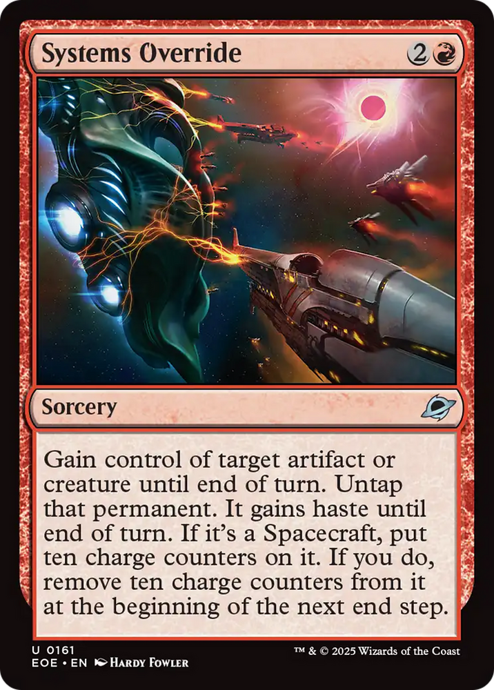 Systems Override [Edge of Eternities] Magic: The Gathering