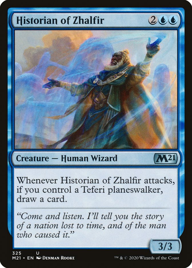 Historian of Zhalfir [Core Set 2021] Magic: The Gathering