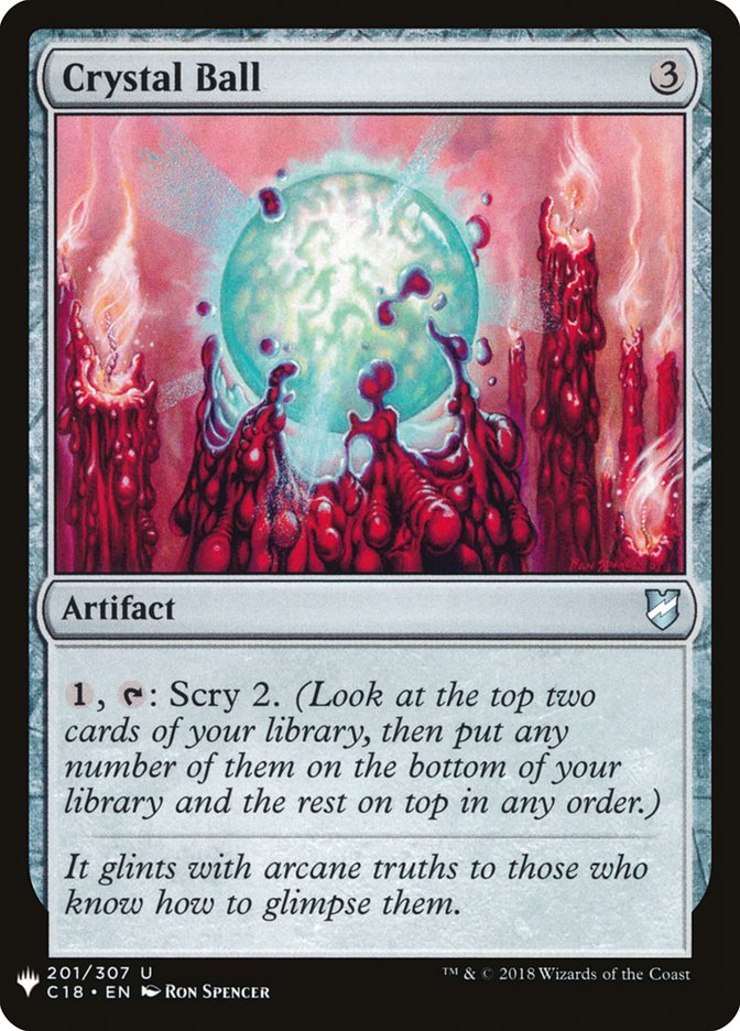 Crystal Ball [Mystery Booster] Magic: The Gathering