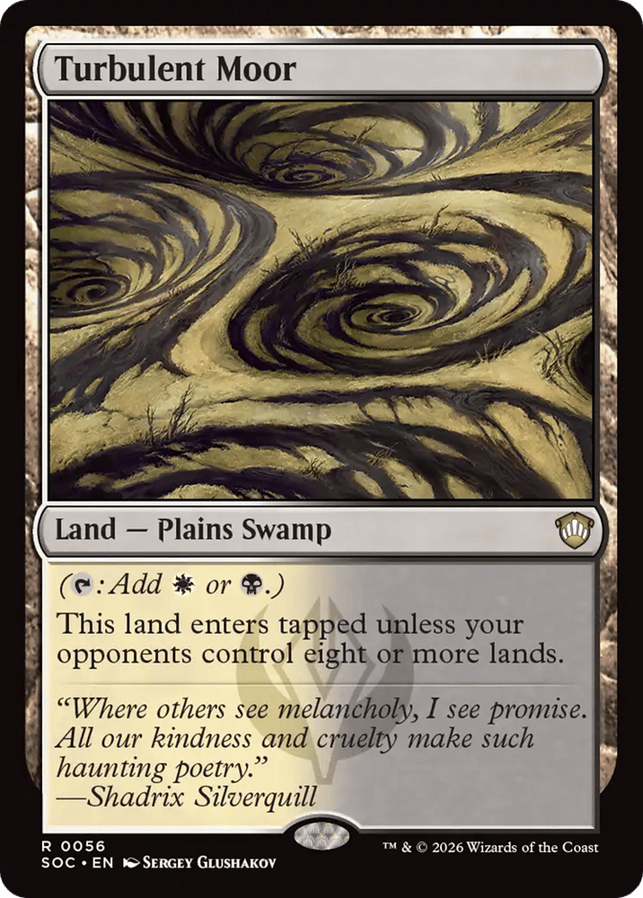 Turbulent Moor [Secrets of Strixhaven Commander]