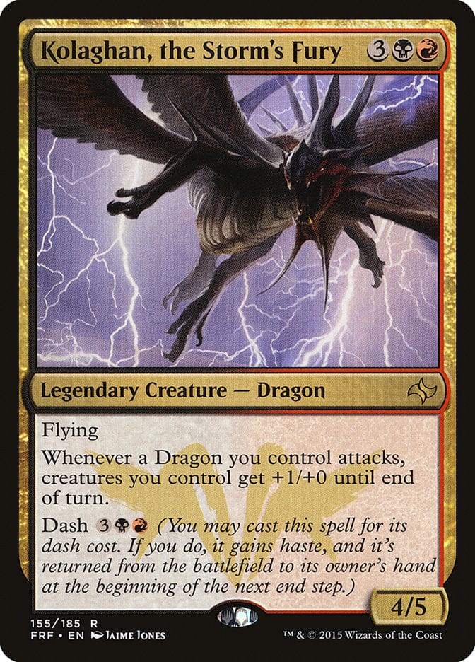 Kolaghan, the Storm's Fury [Fate Reforged] Magic: The Gathering