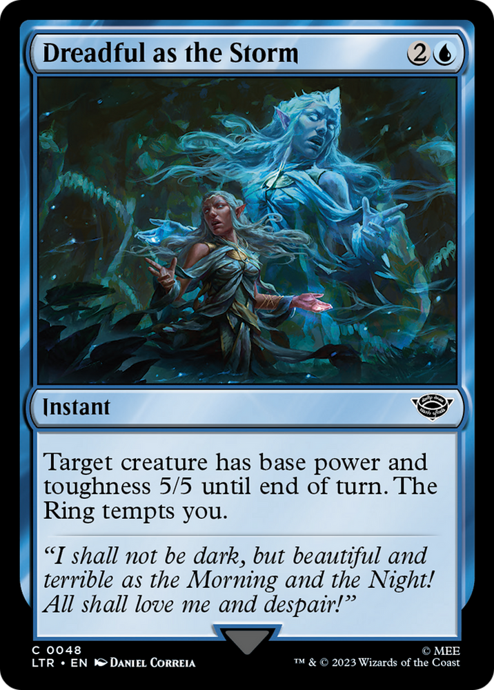 Dreadful as the Storm [The Lord of the Rings: Tales of Middle-Earth] Magic: The Gathering