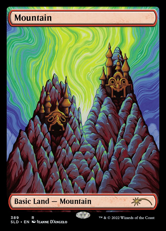 Mountain (389) [Secret Lair Drop Series] Magic: The Gathering