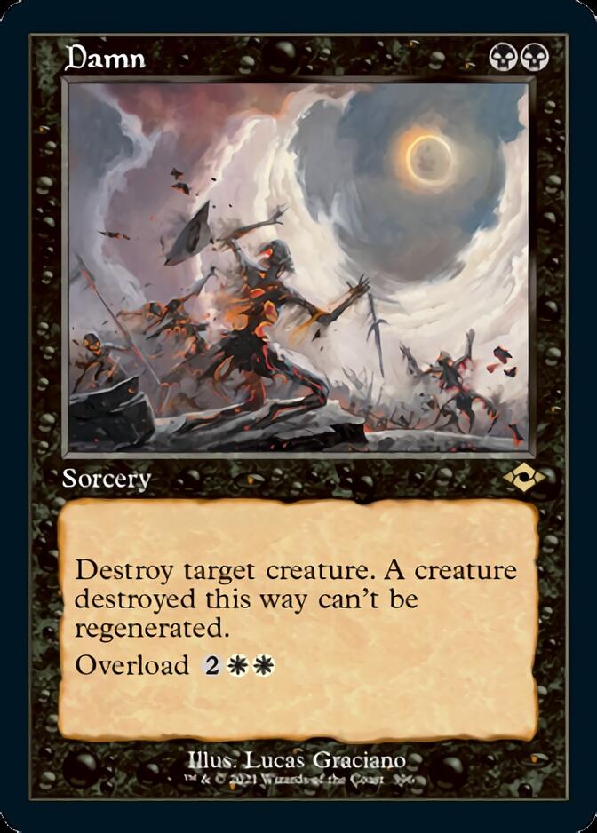 Damn (Retro Foil Etched) [Modern Horizons 2] Magic: The Gathering