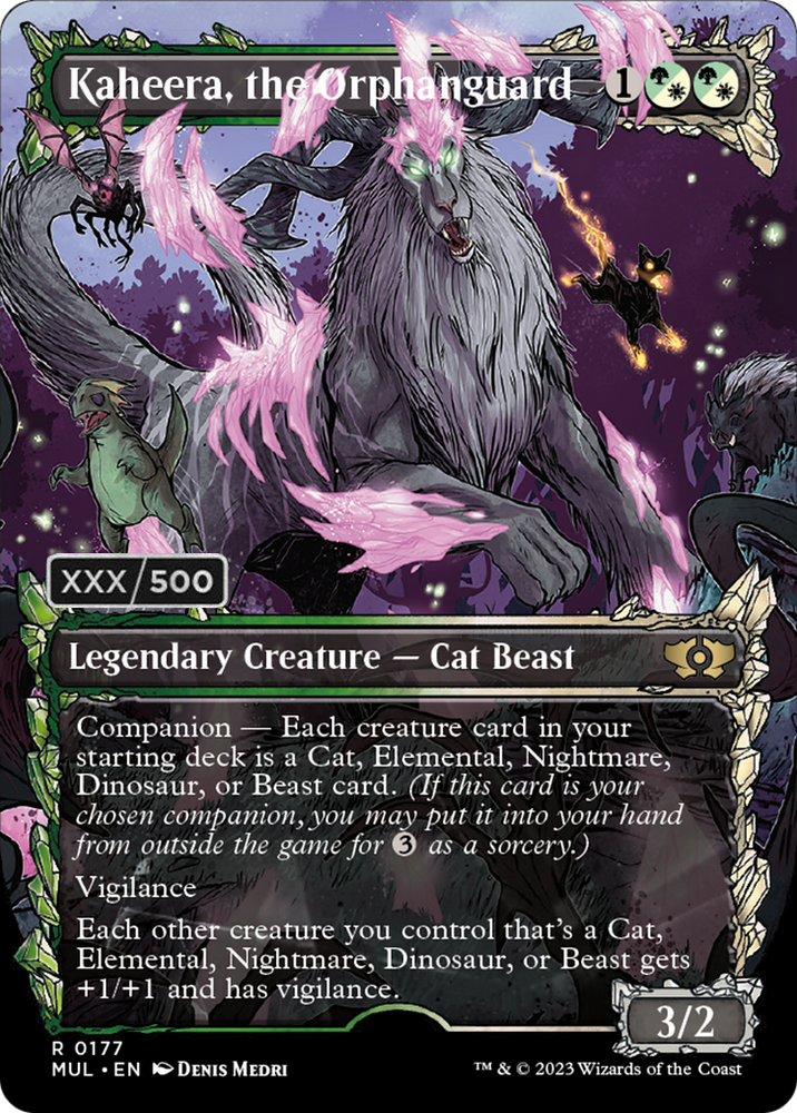 Kaheera, the Orphanguard (Serialized) [Multiverse Legends] Magic: The Gathering