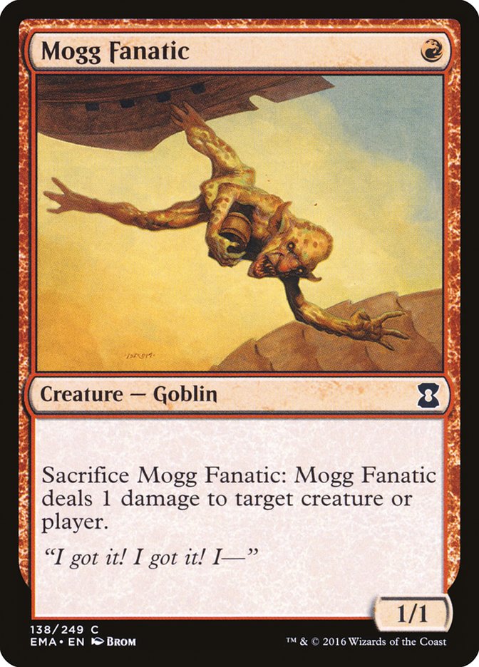 Mogg Fanatic [Eternal Masters] Magic: The Gathering