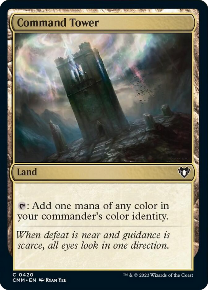 Command Tower [Commander Masters] Magic: The Gathering