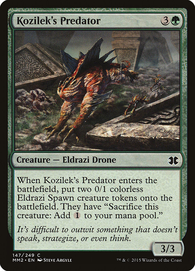Kozilek's Predator [Modern Masters 2015] Magic: The Gathering