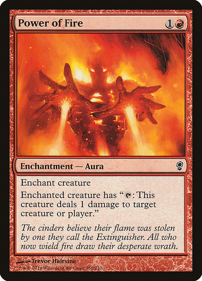 Power of Fire [Conspiracy] Magic: The Gathering