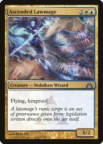 Ascended Lawmage [Dragon's Maze] Magic: The Gathering