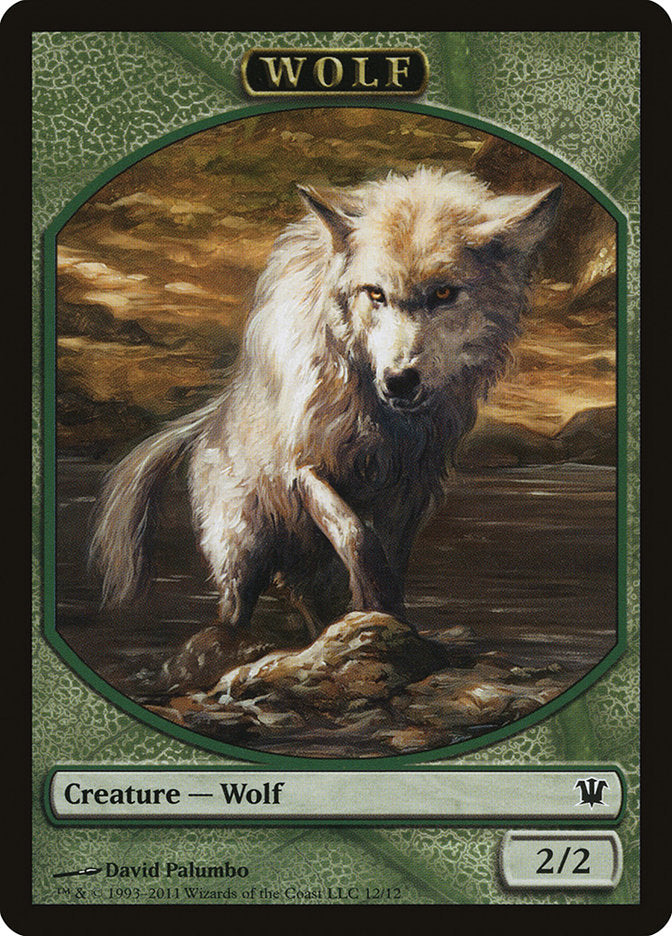 Wolf Token [Judge Gift Cards 2011] Magic: The Gathering
