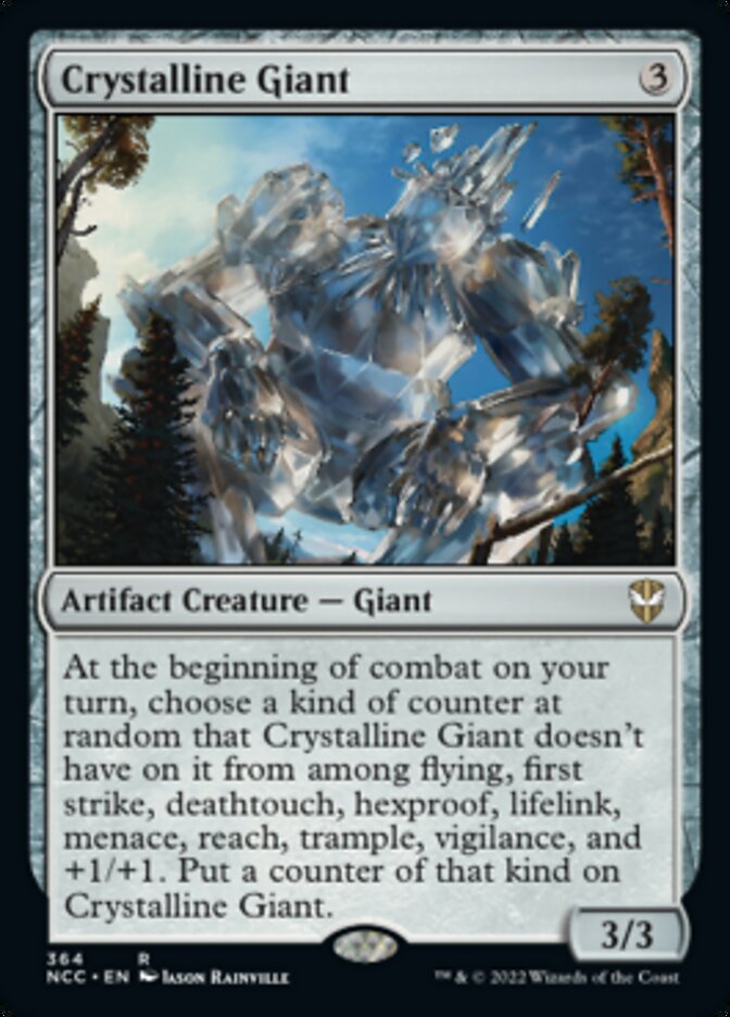 Crystalline Giant [Streets of New Capenna Commander] Magic: The Gathering