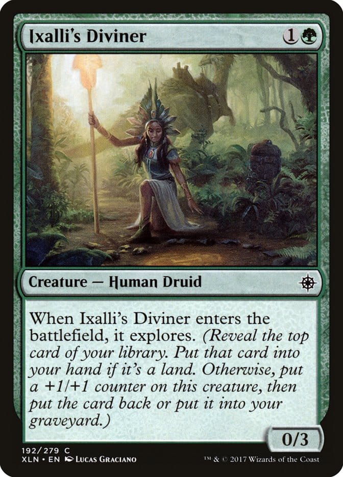 Ixalli's Diviner [Ixalan] Magic: The Gathering