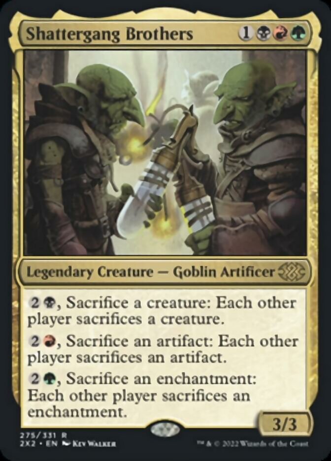 Shattergang Brothers [Double Masters 2022] Magic: The Gathering