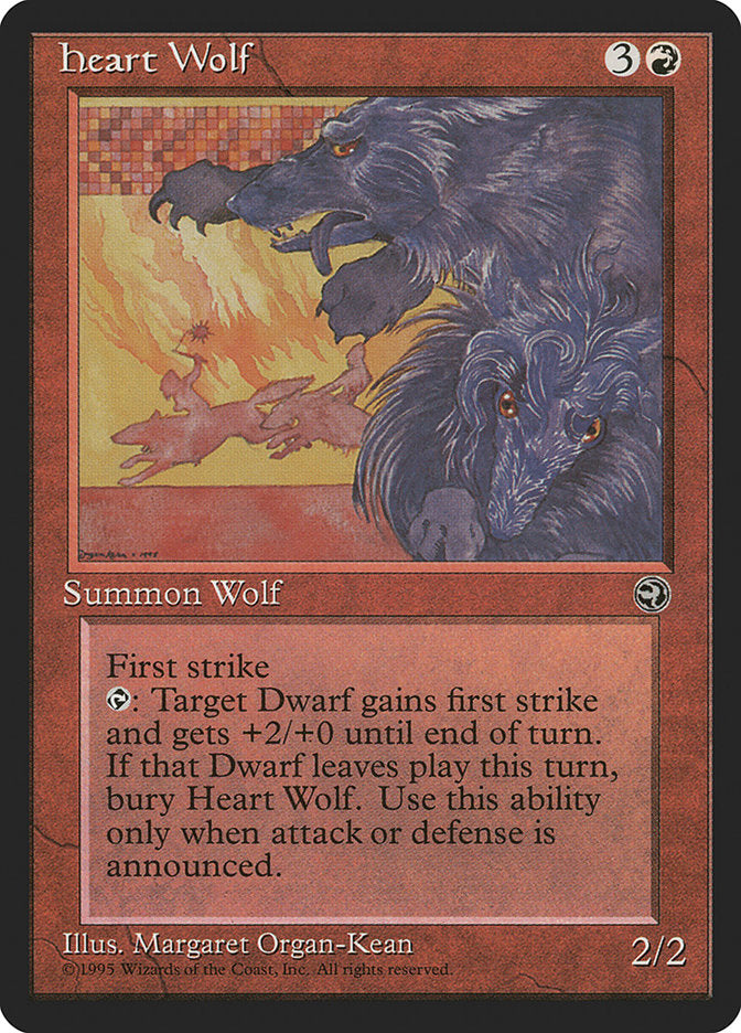 Heart Wolf [Homelands] Magic: The Gathering