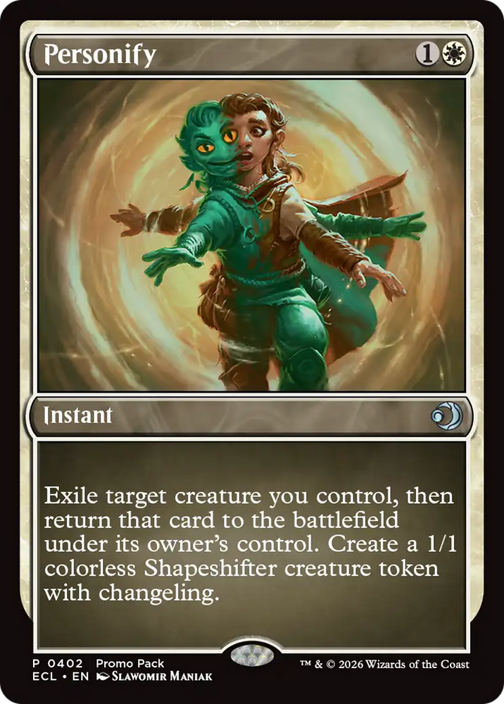 Personify [Lorwyn Eclipsed Promos] Magic: The Gathering