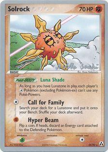 Solrock (25/92) (Suns & Moons - Miska Saari) [World Championships 2006] Pokémon