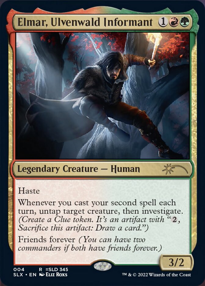 Elmar, Ulvenwald Informant [Secret Lair: Universes Within] Magic: The Gathering