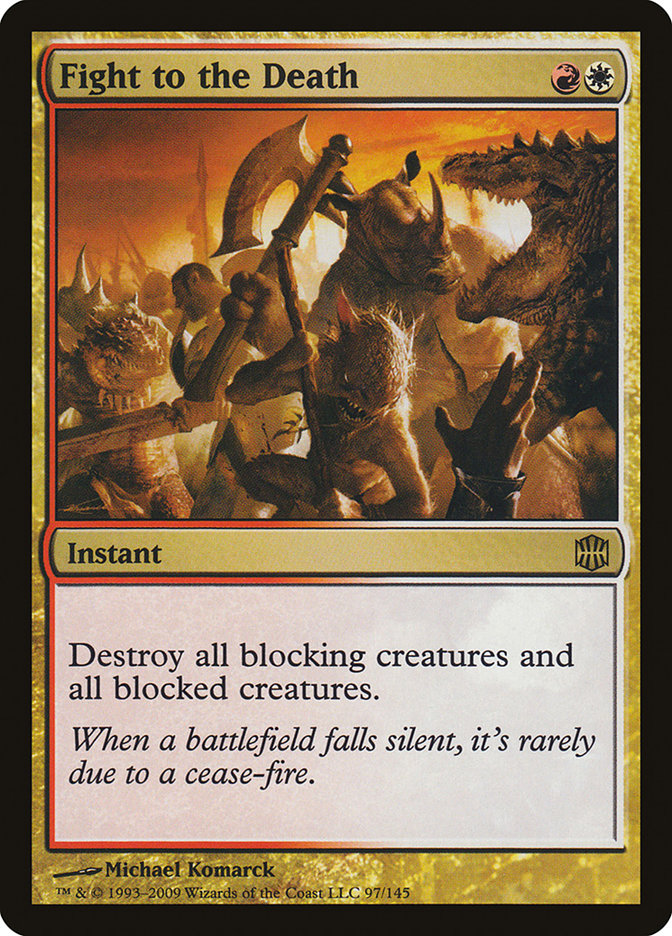 Fight to the Death [Alara Reborn] Magic: The Gathering
