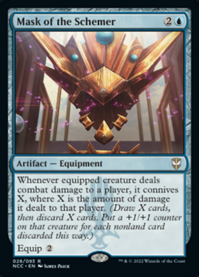Mask of the Schemer [Streets of New Capenna Commander] Magic: The Gathering