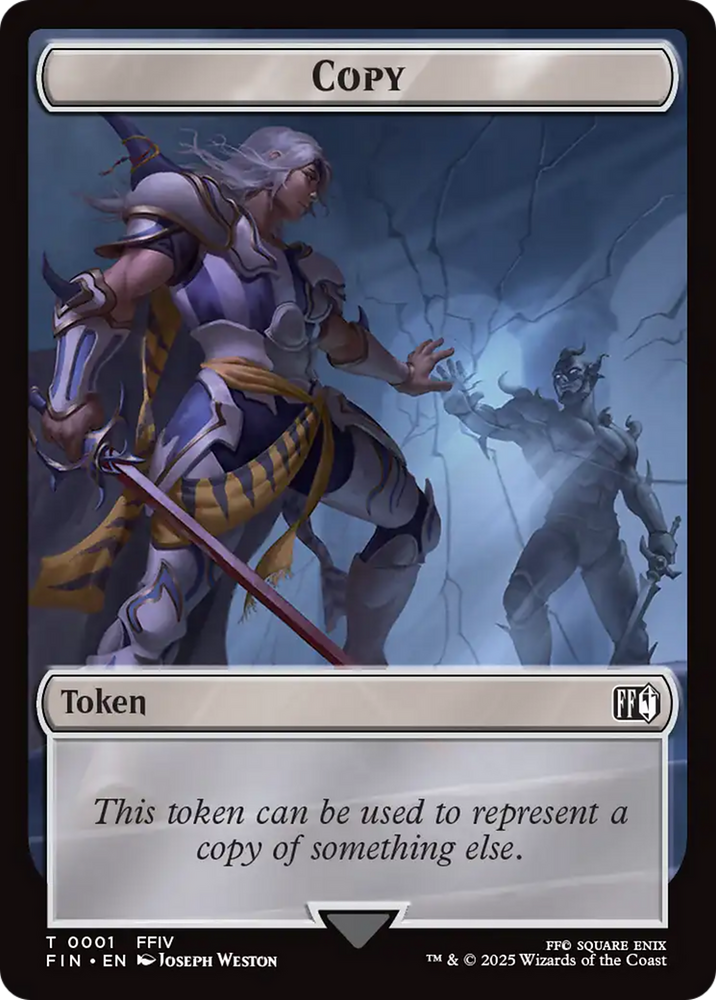 Hero (0004) // Copy (0001) Double-Sided Token [FINAL FANTASY Tokens] Magic: The Gathering