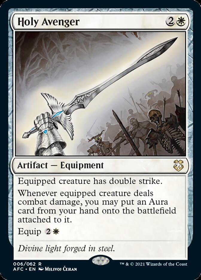 Holy Avenger [Dungeons & Dragons: Adventures in the Forgotten Realms Commander] Magic: The Gathering