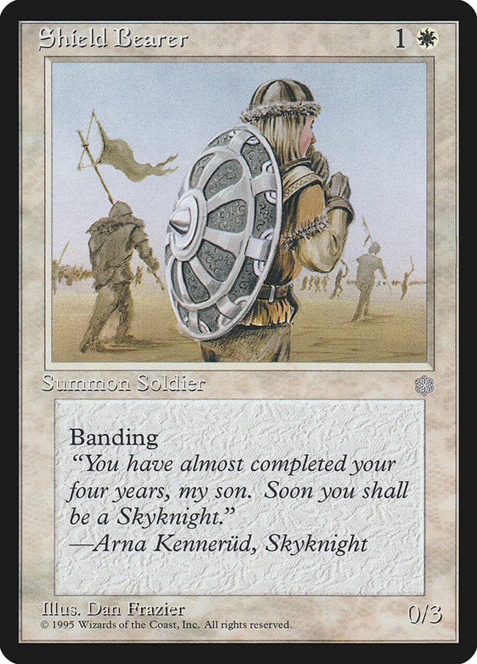 Shield Bearer [Ice Age] Magic: The Gathering