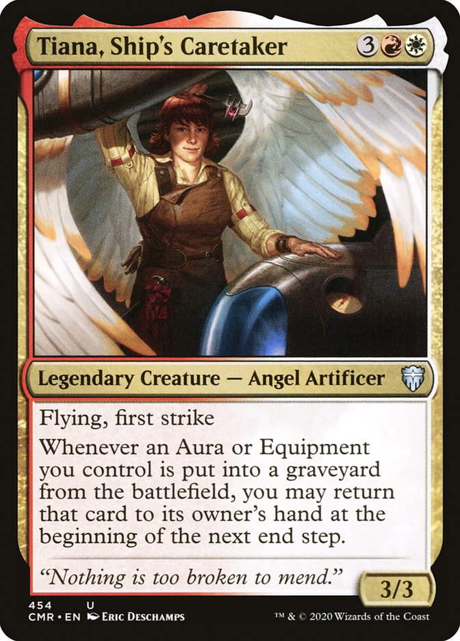 Tiana, Ship's Caretaker [Commander Legends] Magic: The Gathering