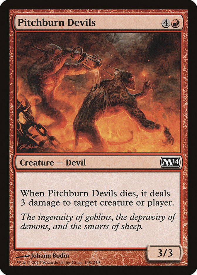 Pitchburn Devils [Magic 2014] Magic: The Gathering