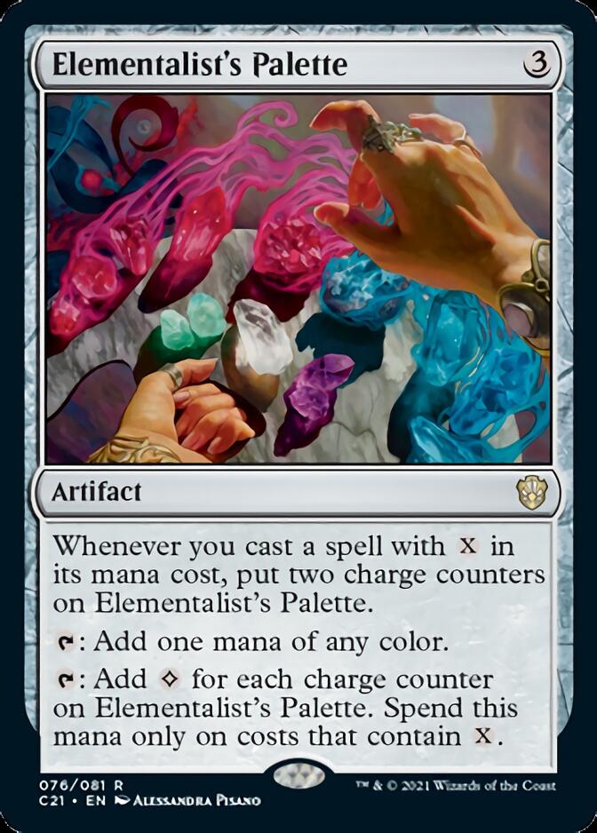 Elementalist's Palette [Commander 2021] Magic: The Gathering