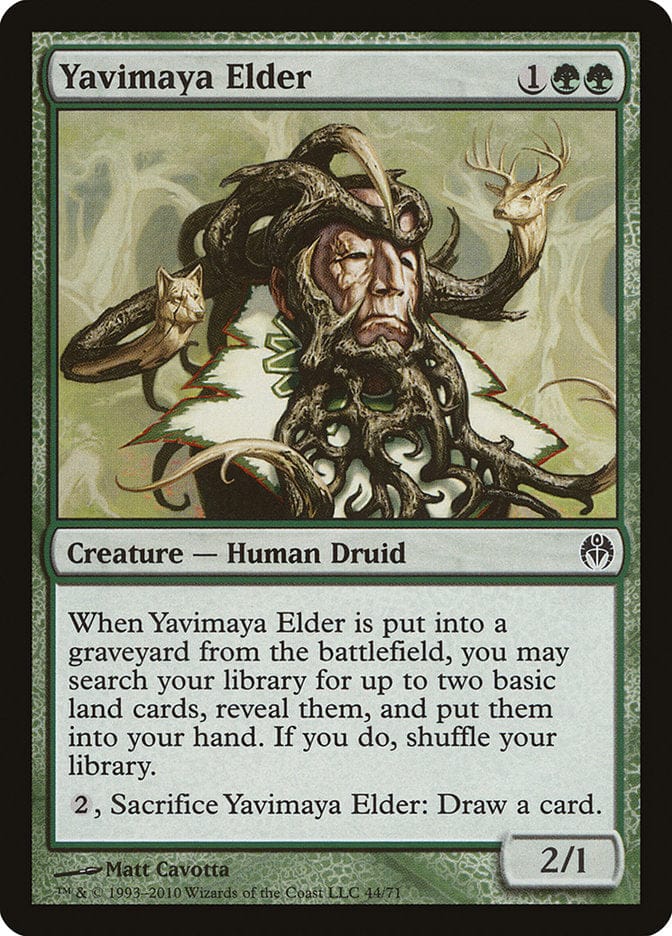 Yavimaya Elder [Duel Decks: Phyrexia vs. the Coalition] Magic: The Gathering