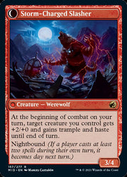 Reckless Stormseeker // Storm-Charged Slasher [Innistrad: Midnight Hunt] Magic: The Gathering