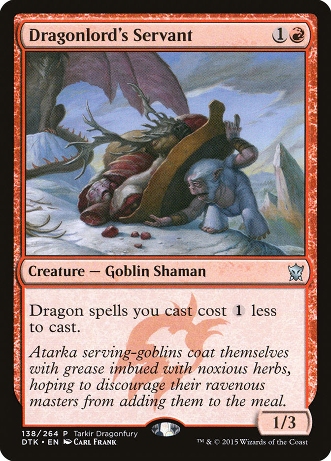 Dragonlord's Servant [Tarkir Dragonfury] Magic: The Gathering
