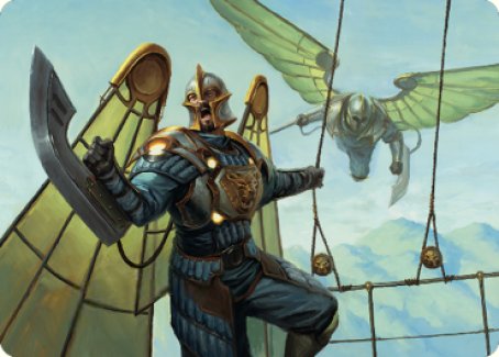 Air Marshal Art Card [The Brothers' War Art Series] Magic: The Gathering