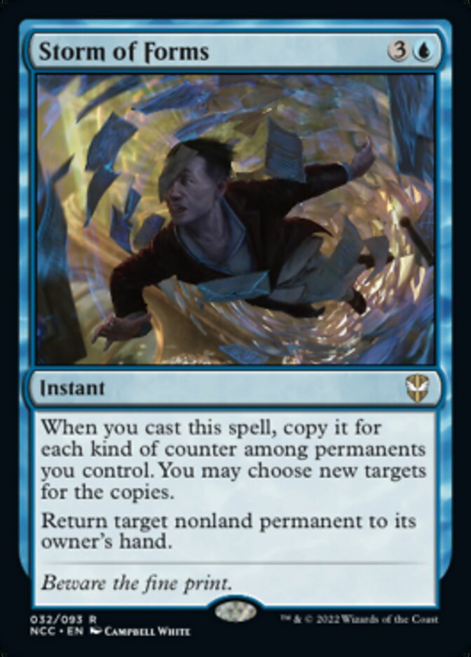 Storm of Forms [Streets of New Capenna Commander] Magic: The Gathering