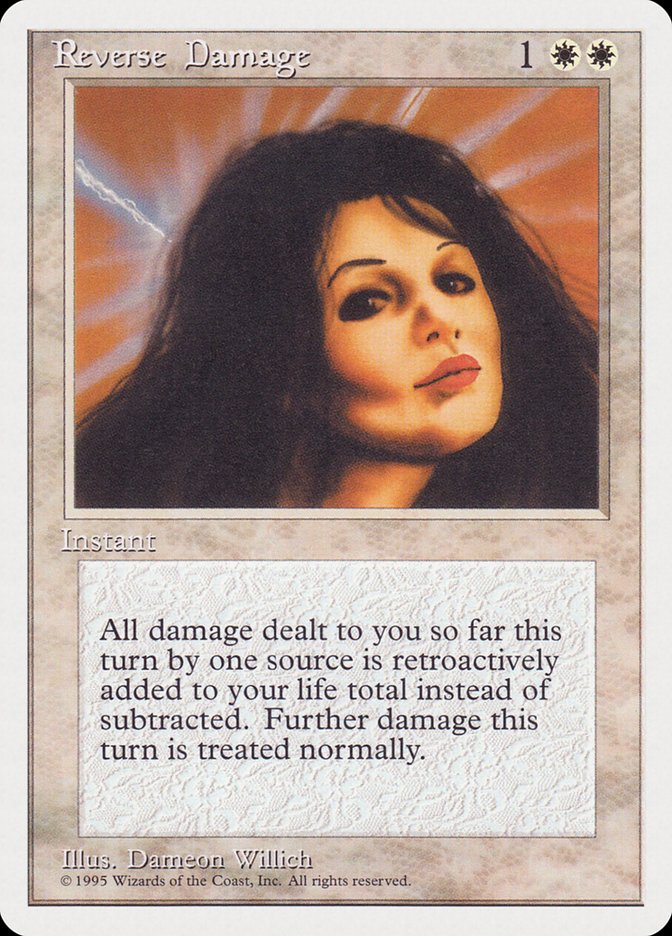 Reverse Damage [Rivals Quick Start Set] Magic: The Gathering