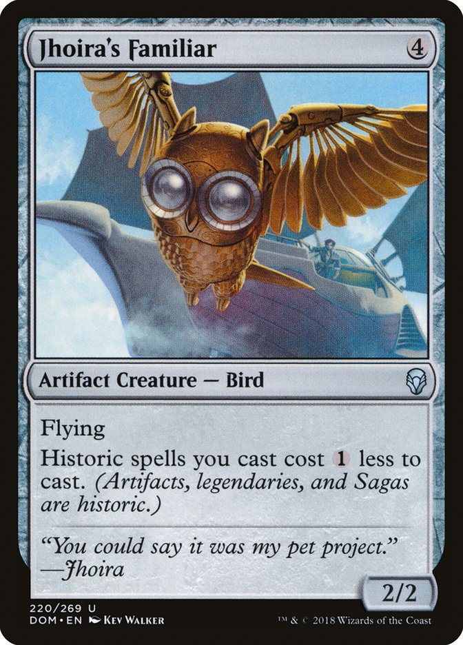 Jhoira's Familiar [Dominaria] Magic: The Gathering