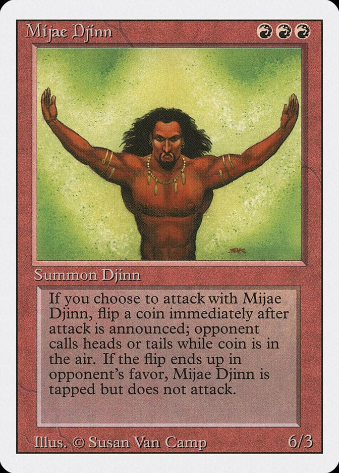 Mijae Djinn [Revised Edition] Magic: The Gathering