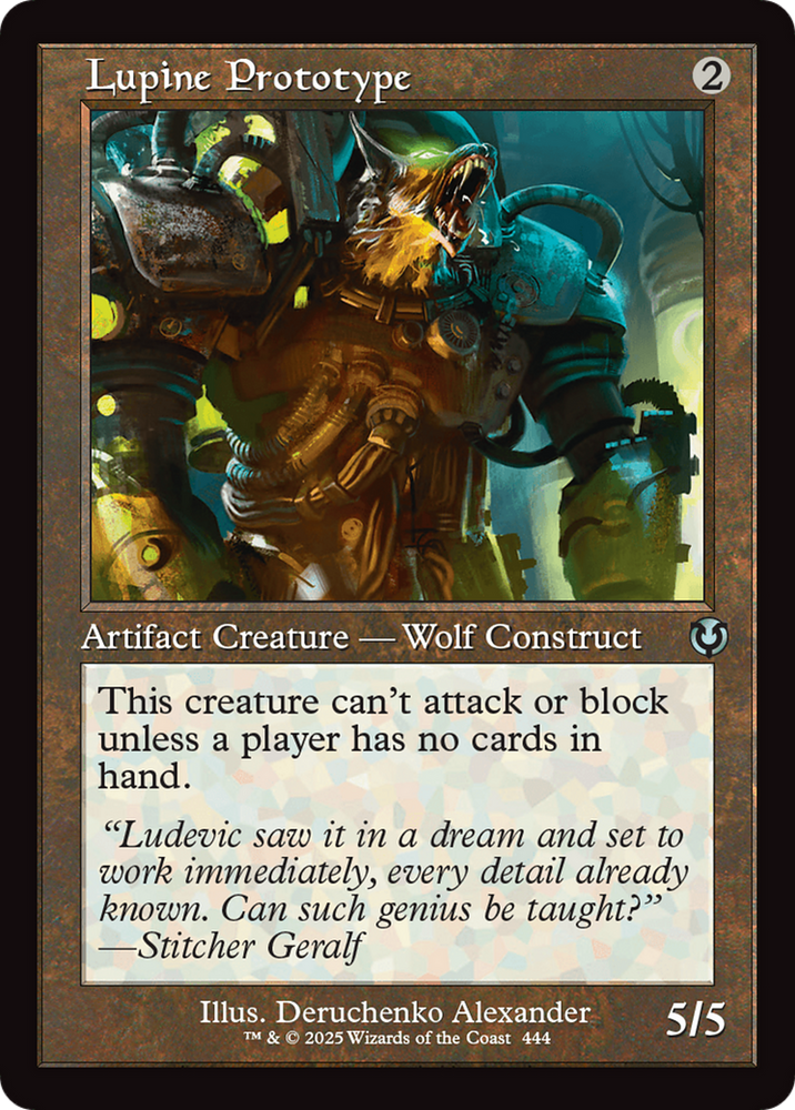Lupine Prototype (Retro Frame) [Innistrad Remastered] Magic: The Gathering