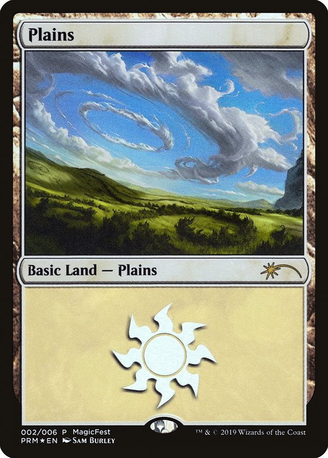 Plains (2019) [MagicFest 2019] Magic: The Gathering